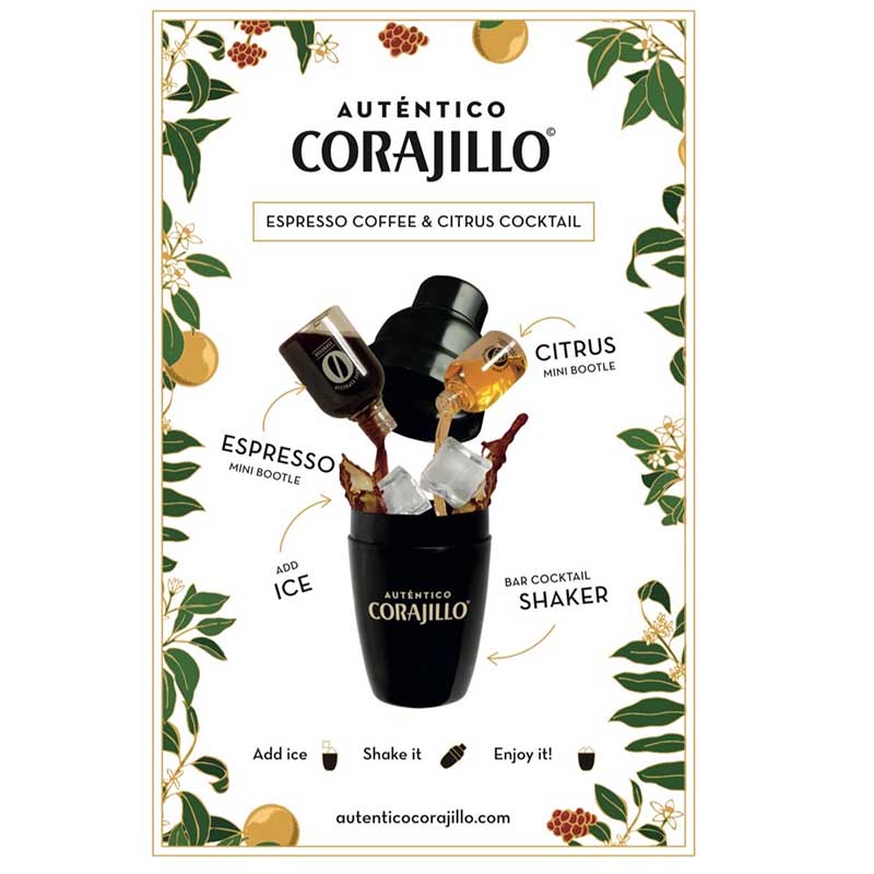 Autentico Corajillo Shaker – THE BOTTLE HOUSE