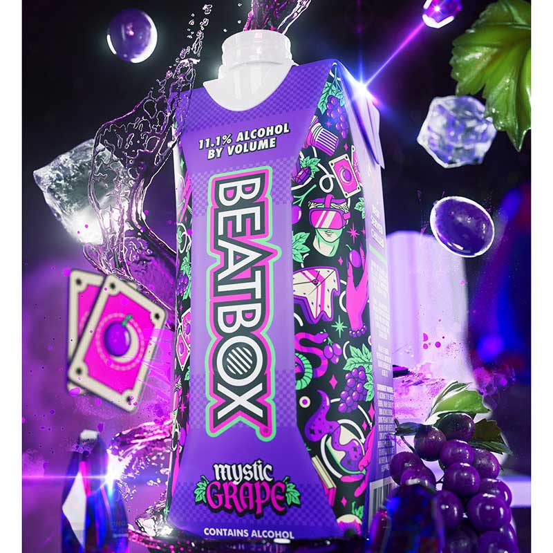 Beatbox Mystic Grape 16.9oz THE BOTTLE HOUSE Beatbox Mystic Grape 16.9oz THE BOTTLE HOUSE