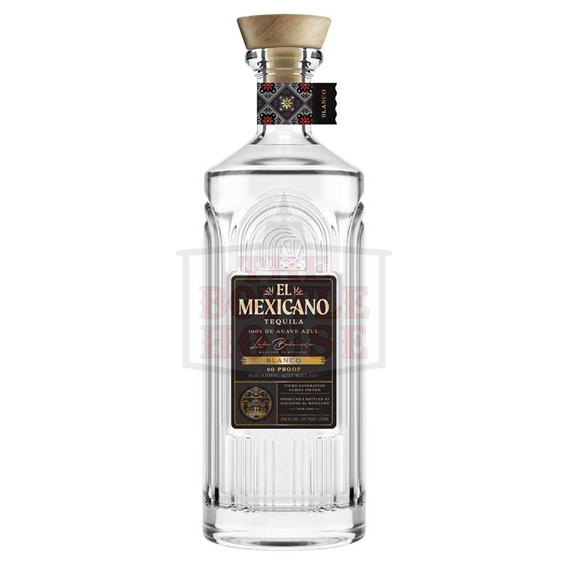 El Mexicano 90 Proof Blanco Tequila 750ml – THE BOTTLE HOUSE