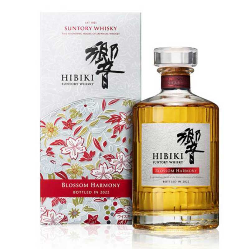 響 BLOSSOM HARMONY BOTTLED IN 2022 Hibiki Blossom Harmony 2022 Japanese Whisky 750ml – THE BOTTLE HOUSE