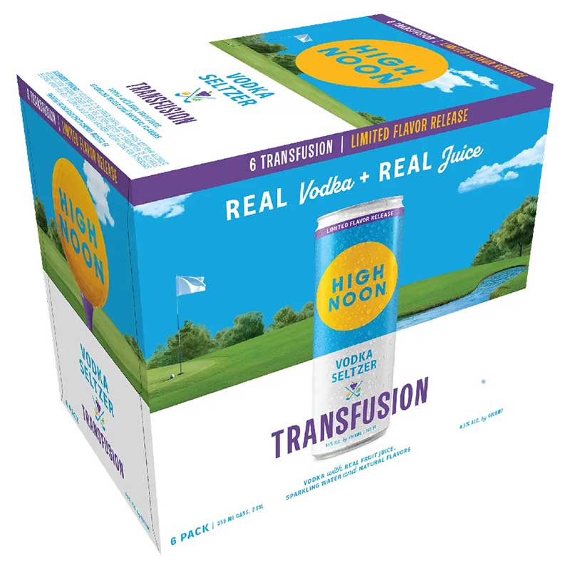 High Noon Vodka Transfusion 6pk – THE BOTTLE HOUSE