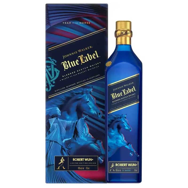 Johnnie Walker Blue Label Year of the Horse Scotch Whiskey 750ml
