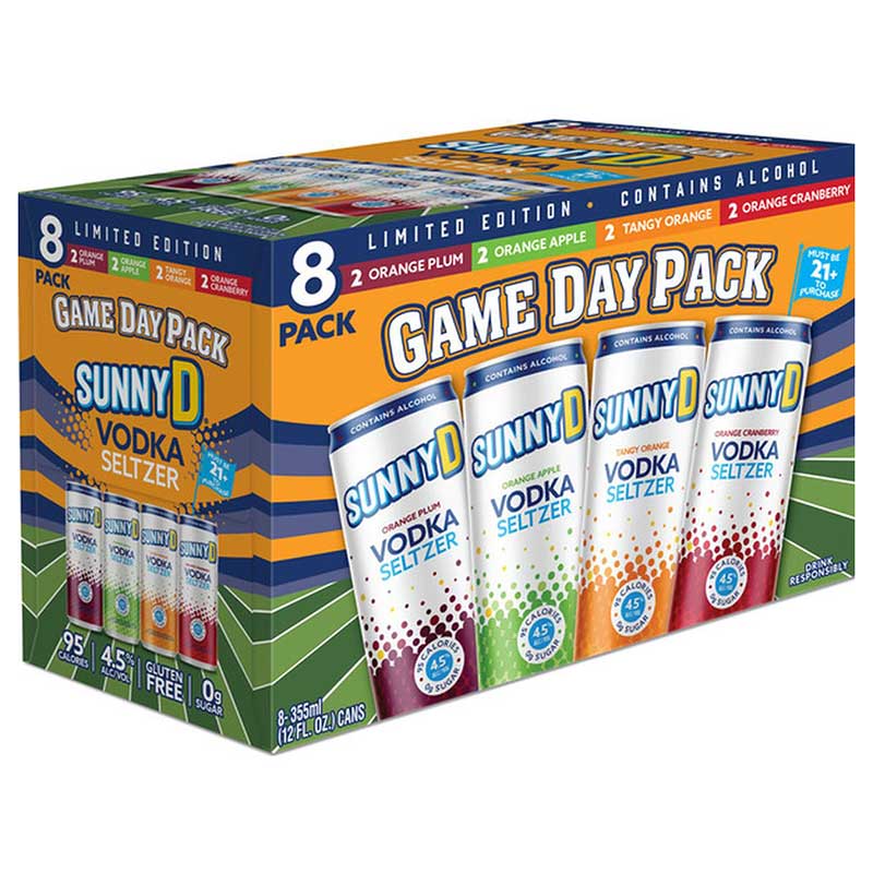 SunnyD Game Day Variety Pack 8pk – THE BOTTLE HOUSE
