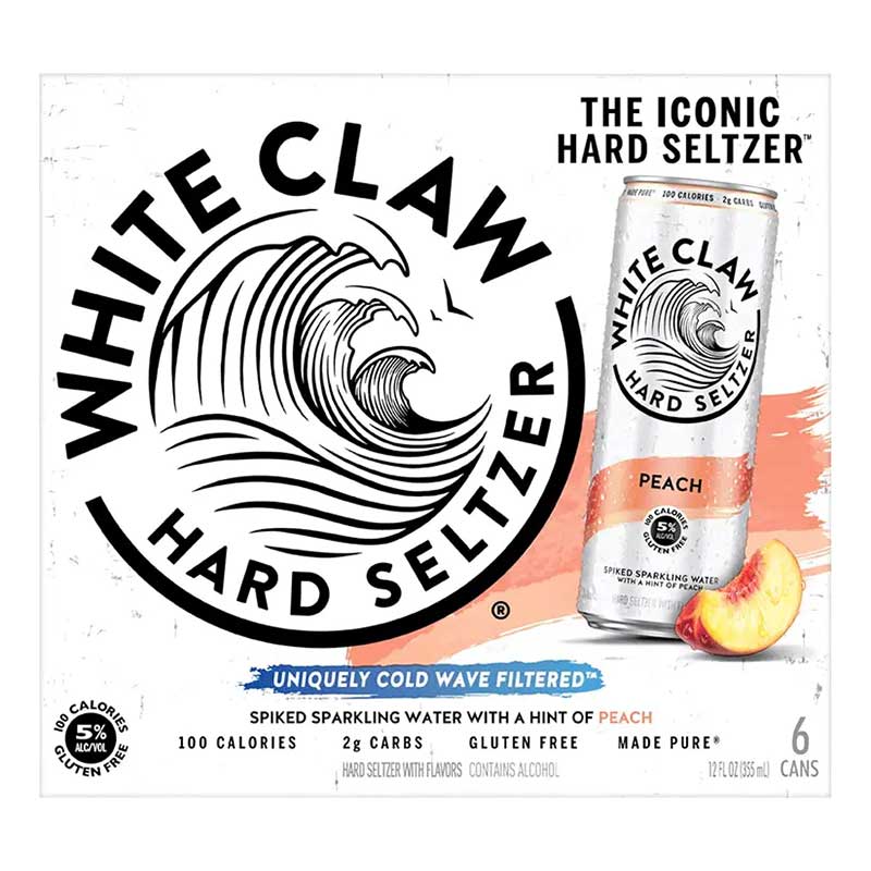 White Claw Peach 6pk – THE BOTTLE HOUSE