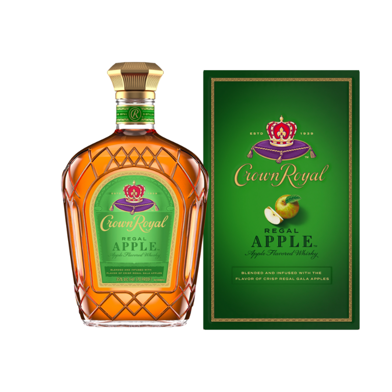 Crown Royal Regal Apple Whiskey 750ml – THE BOTTLE HOUSE