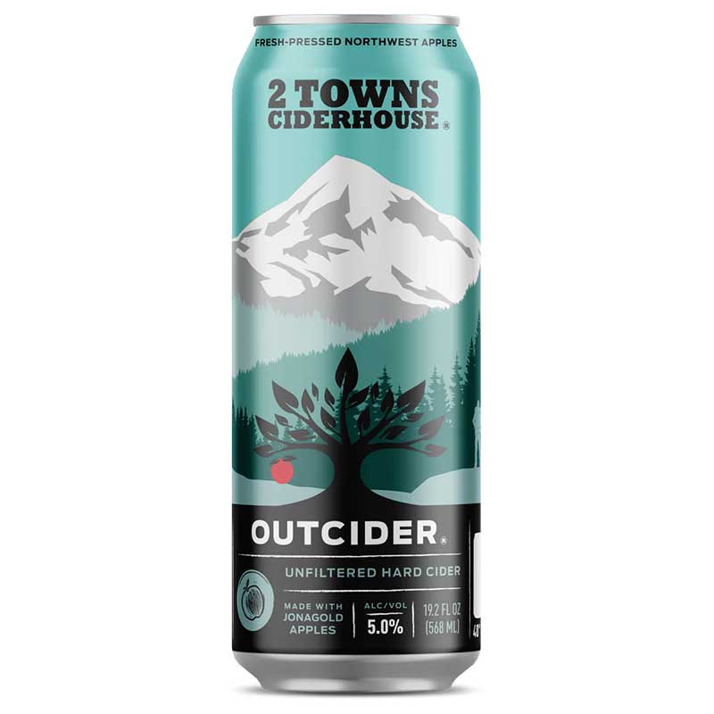 Outcider Multipack 2 Towns Outcider Hard Cider 19.2oz – THE BOTTLE HOUSE