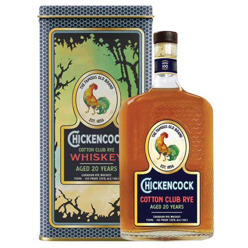 Chickencock 20 Year Cotton Club Rye Whiskey 750ml – THE BOTTLE HOUSE