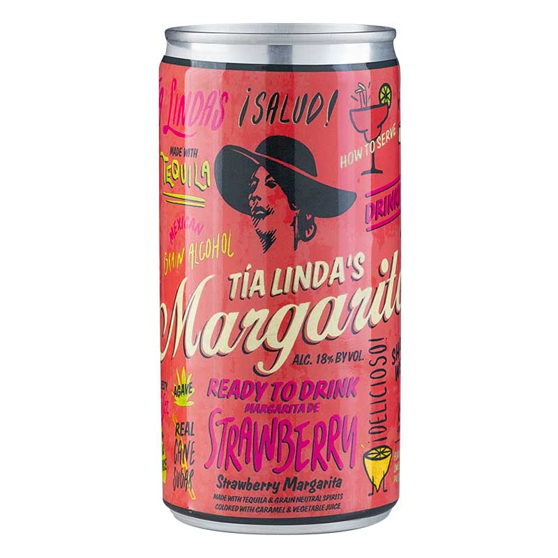 Tia Linda's Margarita Strawberry 4pk