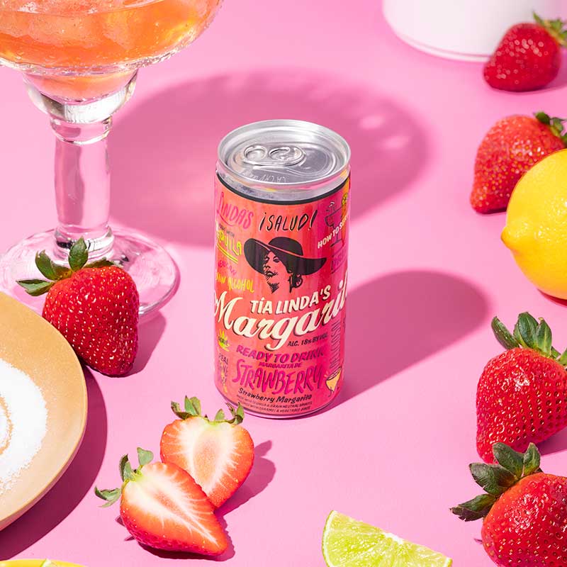 Tia Linda's Margarita Strawberry 4pk